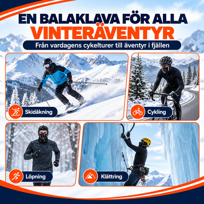 Värmande balaklava med ventilationspanel | AeroShield