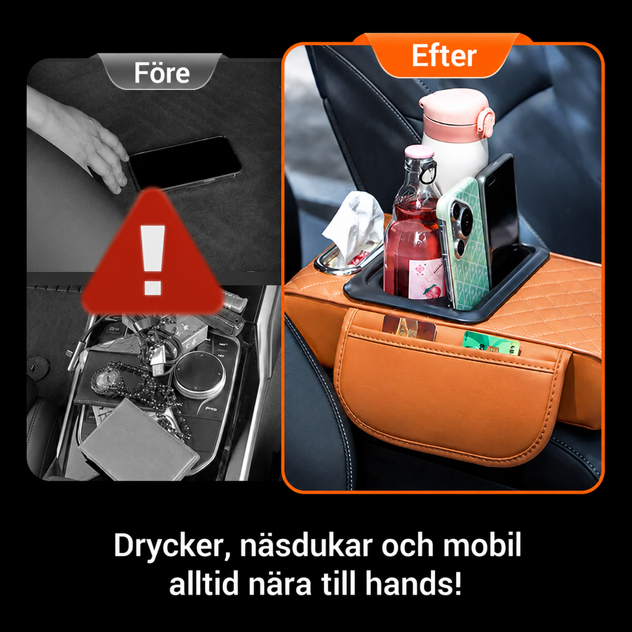 Armstödskudde för Bil | Smart Förvaring