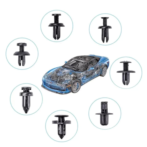 Universellt Clips- och Fästkit för Bil | AutoFix