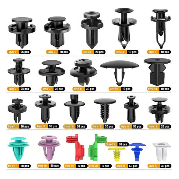 Universellt Clips- och Fästkit för Bil | AutoFix