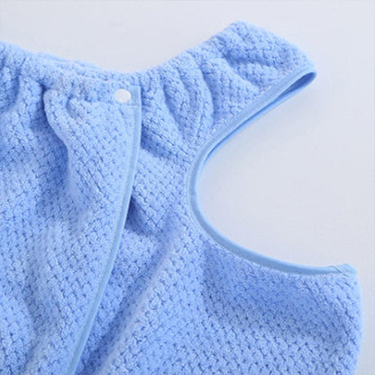 Bärbar Badhandduk med Ficka | CloudWrap