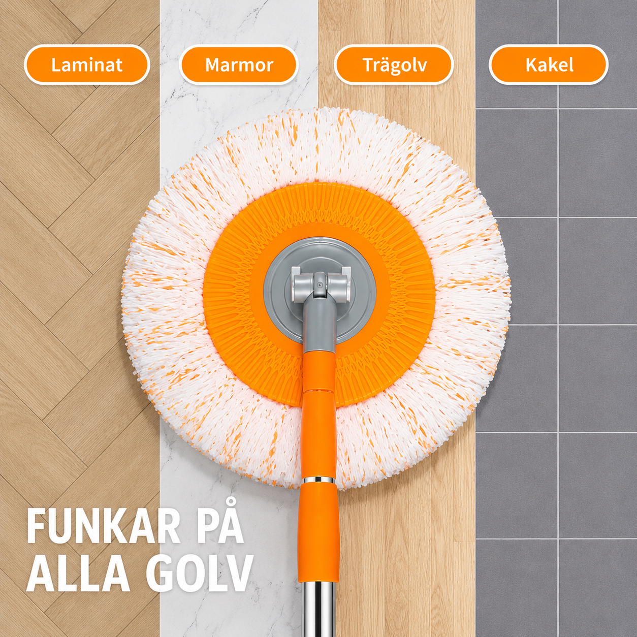 360° Mikrofibermopp | CoralClean