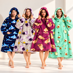 Oversized hoodie-filt med huva | CozyHood
