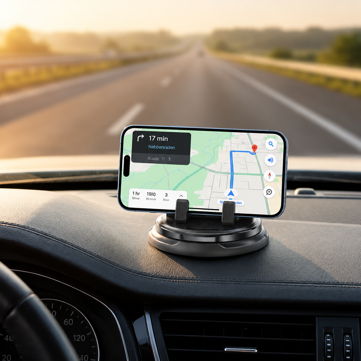 360° Mobilhållare för Bil | DashGrip