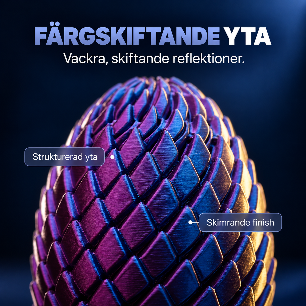 Förvandlingsbart drakägg som fidgetleksak | DragonTwist