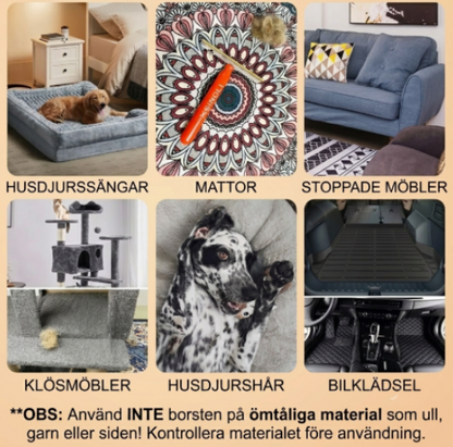 Återanvändbar Pälsborttagare | FurSweep