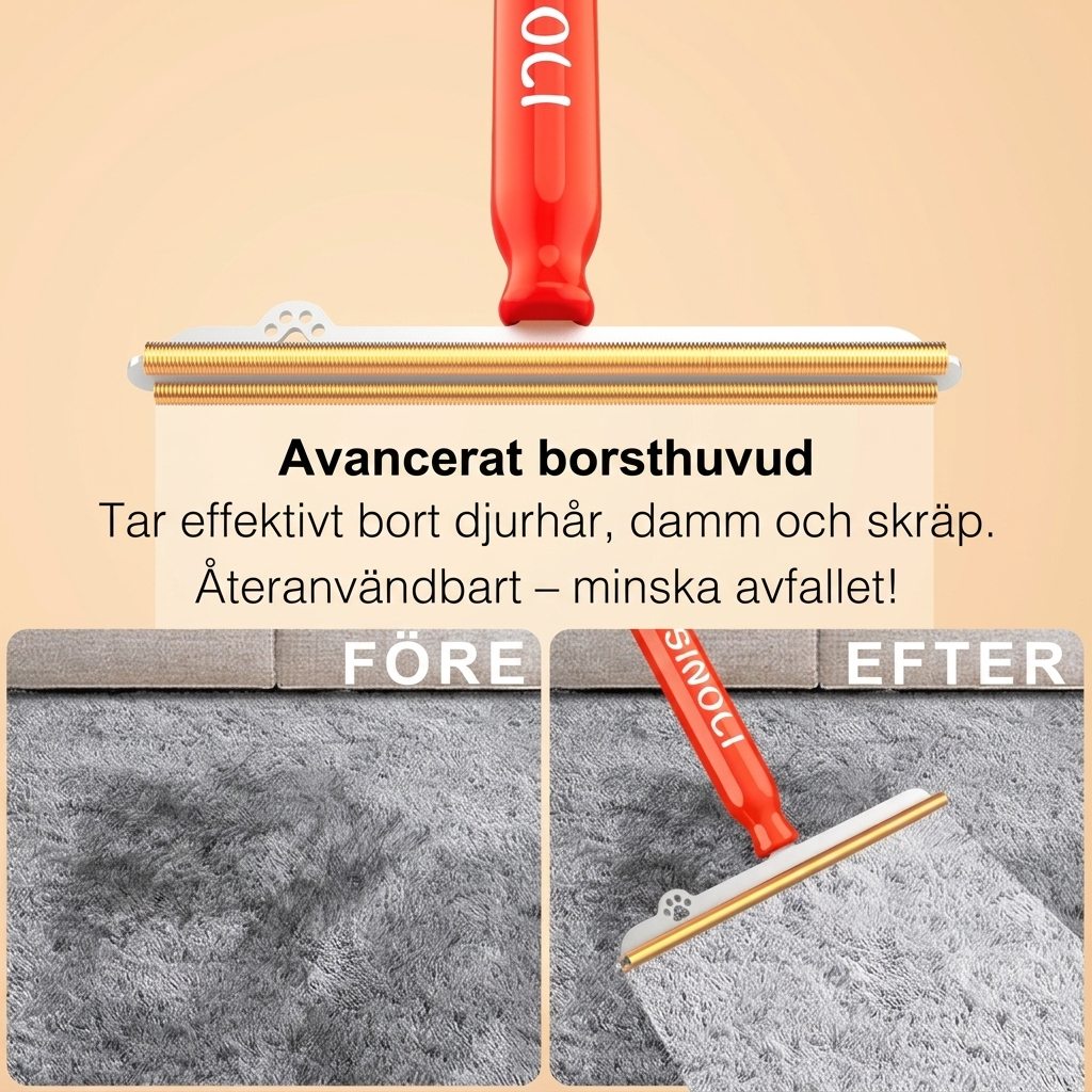 Återanvändbar Pälsborttagare | FurSweep