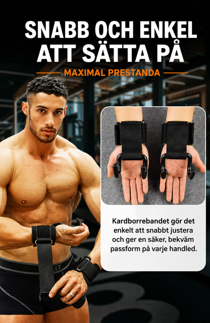 Handledsstöd med Lyftkrokar | GripForge