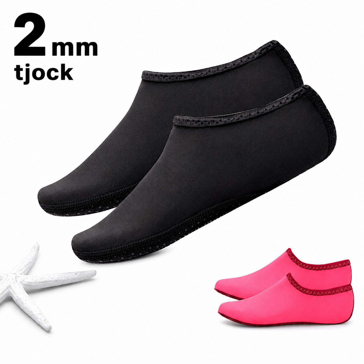Halkfria Badskor för Strand & Pool | GripPro