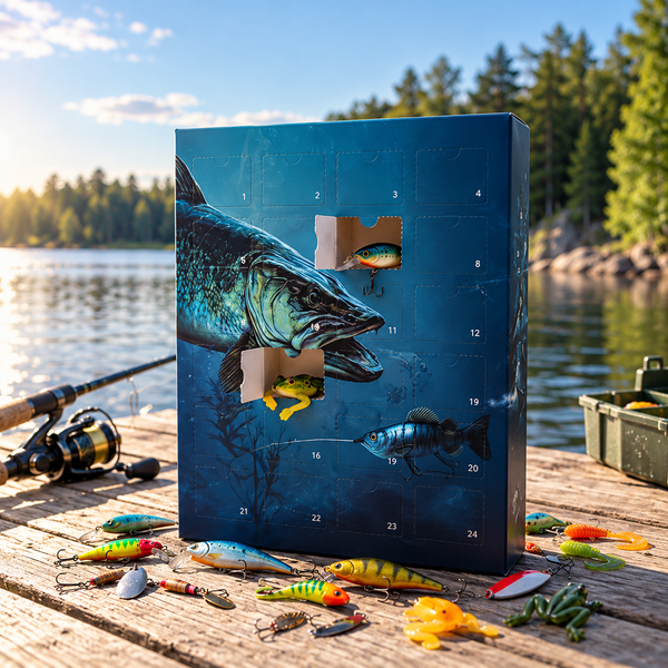 Julkalender med 24 fiskedrag | JulFiske