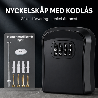 Väggmonterat Nyckelskåp | KeyGuard