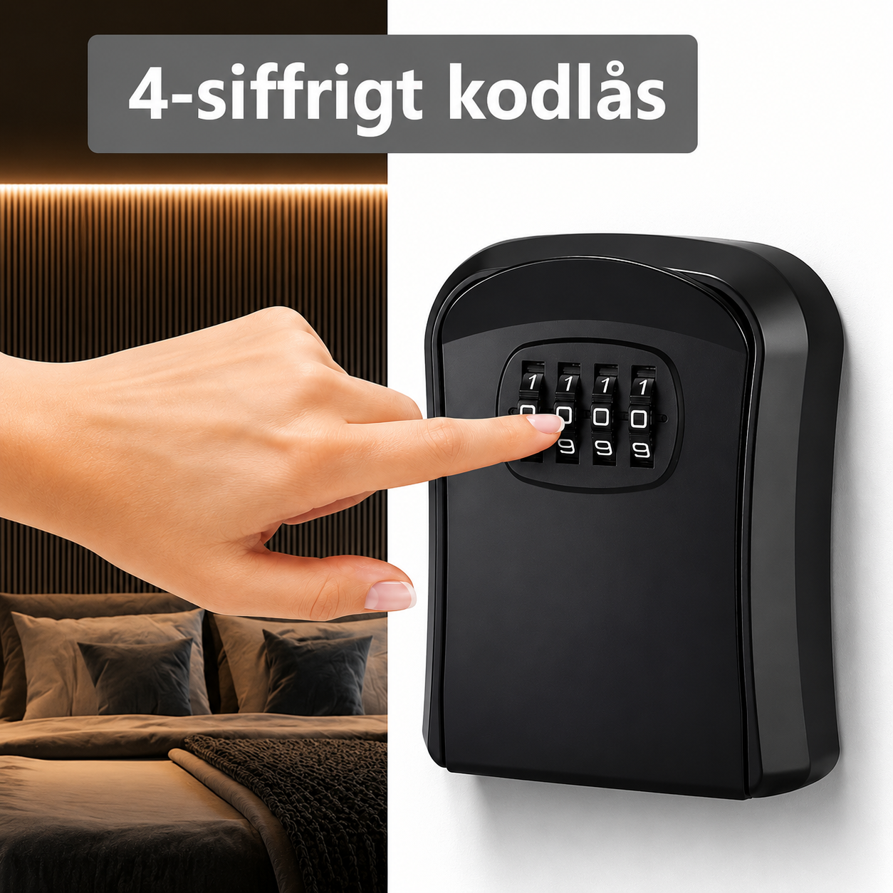 Väggmonterat Nyckelskåp | KeyGuard