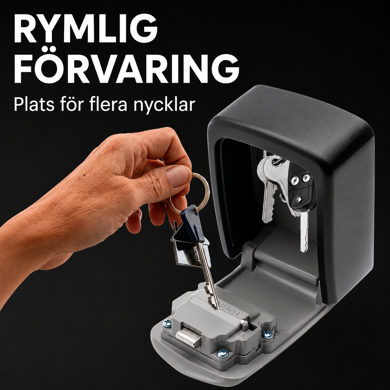 Väggmonterat Nyckelskåp | KeyGuard