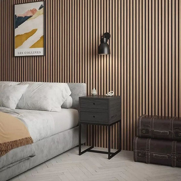 Självhäftande Väggpanel med Trälook | LumiWall