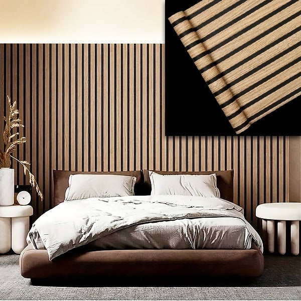 Självhäftande Väggpanel med Trälook | LumiWall