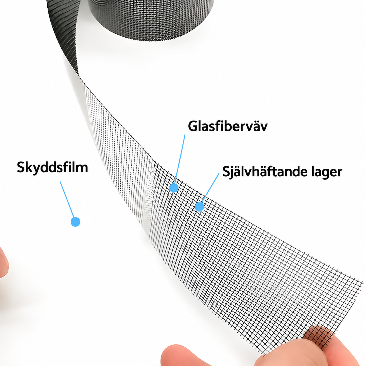 Självhäftande Lagningsnät | MeshFix