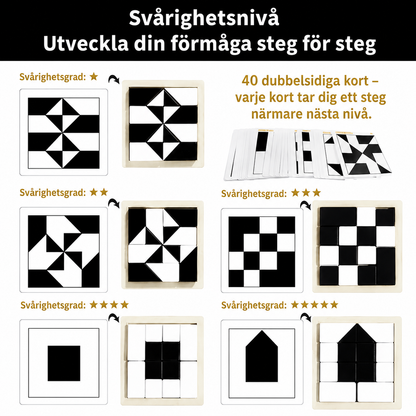 Geometriskt pussel med Dolda Mönster | MindCraft