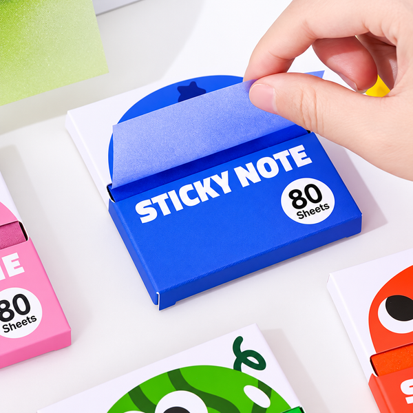 Självhäftande notislappar – 80 ark | NotisPop