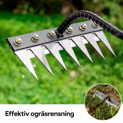 Ogräsrensare i stål | Kraftigt trädgårdsredskap