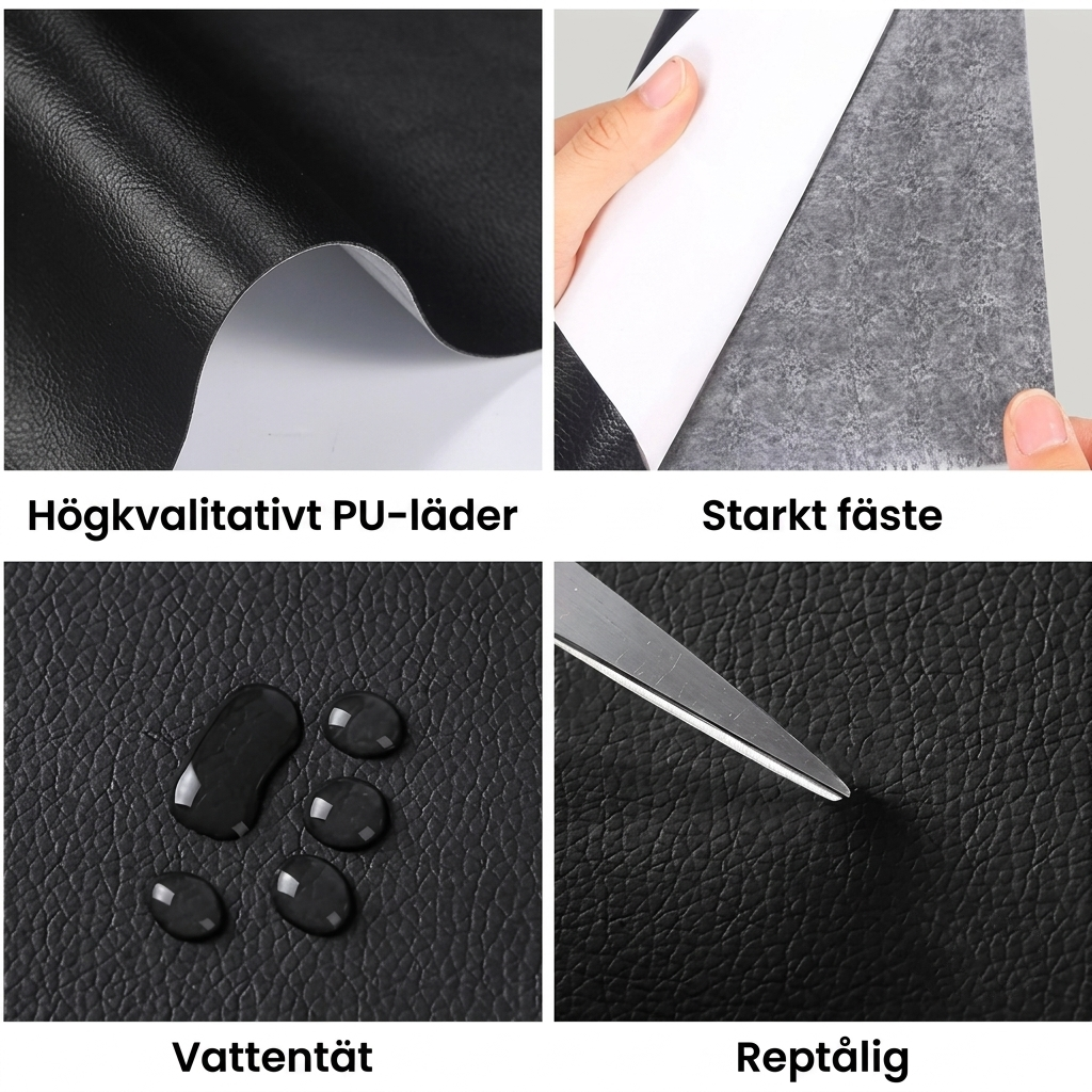 Självhäftande Läderlagningsremsa | PatchFix
