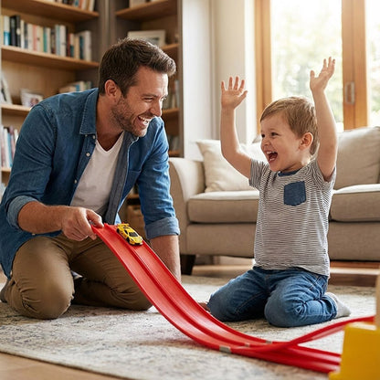 Flexibel bilbana med två körfält | RaceFlex