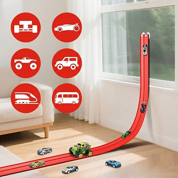 Flexibel bilbana med två körfält | RaceFlex
