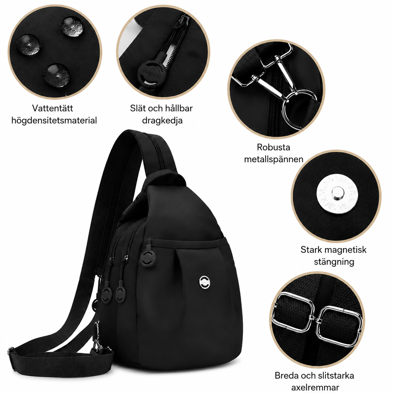 Konvertibel Stöldsäker Tote Bag | SafePack