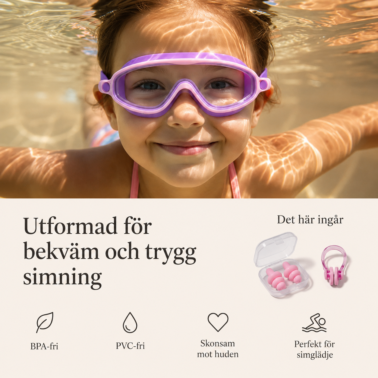 Simglasögon i silikon | Imfria & Läckagefria