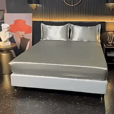 Silkeslent Dra-på-Lakan Set | SoftNest
