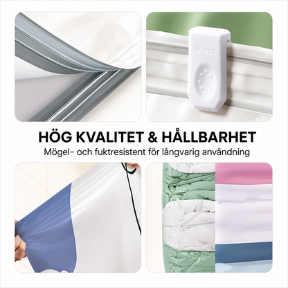 Vakuumpåsar för Kläder utan Pump | SpaceBag