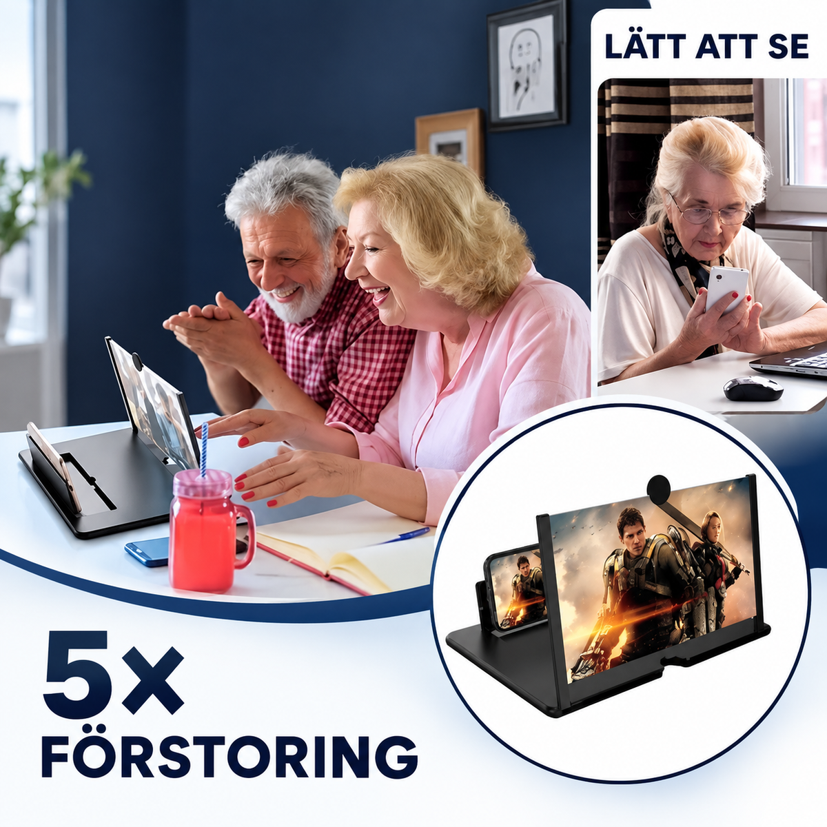 Skärmförstorare för mobil | ViewMax