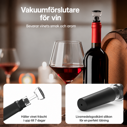 Elektrisk Vinöppnare 5-i-1 | VinoMax