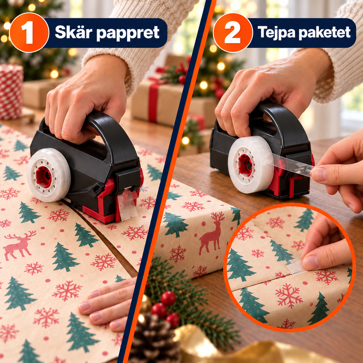 Pappersskärare för presentpapper | WrapGlide