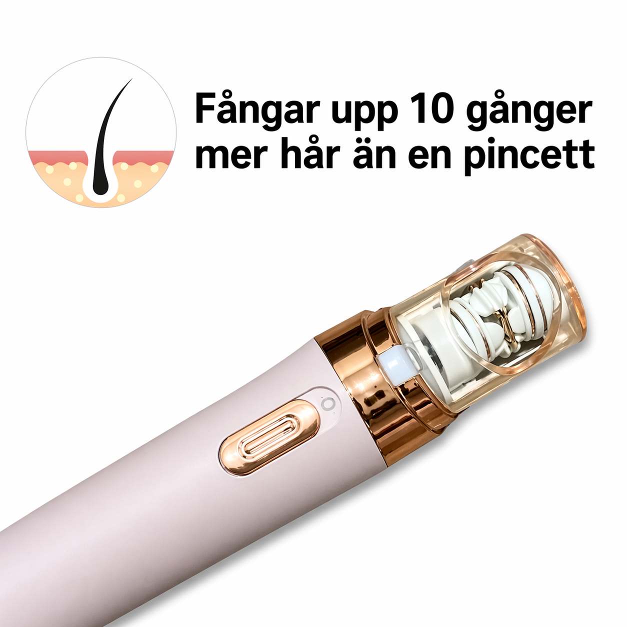 Ansiktsepilator | Skonsam och precis hårborttagning för len hud