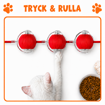 Interaktiv leksaksboll för husdjur | Rörelseaktiverad lek för katt & hund