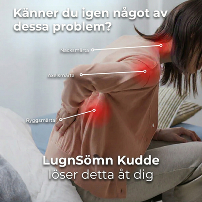 LugnSömn Kudde | Ergonomisk kudde för djupare sömn och nackstöd
