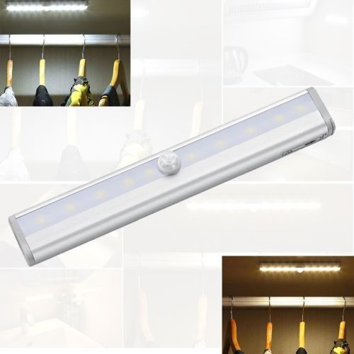 LED-lampa med rörelsesensor | Trådlös nattbelysning