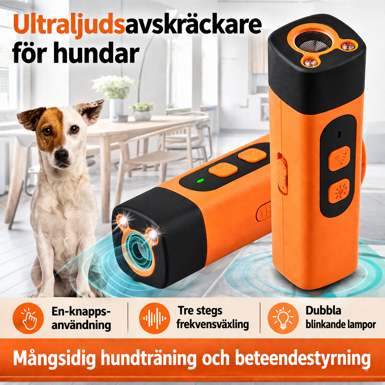 Ultraljuds Hundtränare | Stoppa Skällande Direkt