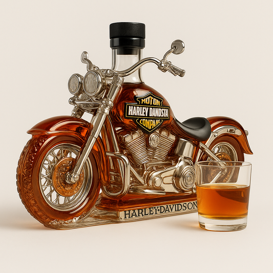 MotoFlaska– Rå design möter klassisk whiskytradition.