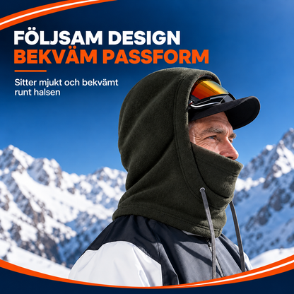 Varm balaklava i dubbla lager fleece | NordVärme