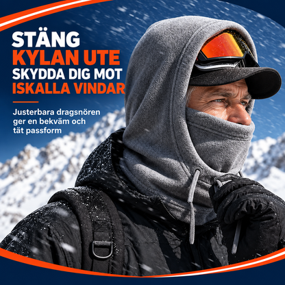 Varm balaklava i dubbla lager fleece | NordVärme