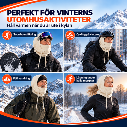 Varm balaklava i dubbla lager fleece | NordVärme