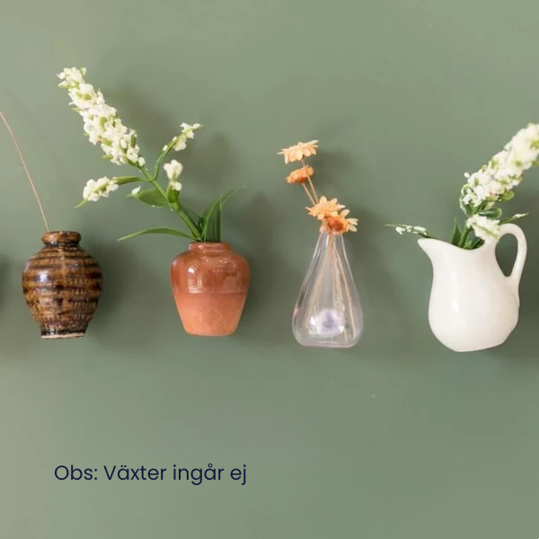 VasMagnet – Mini blomvas för kylskåp