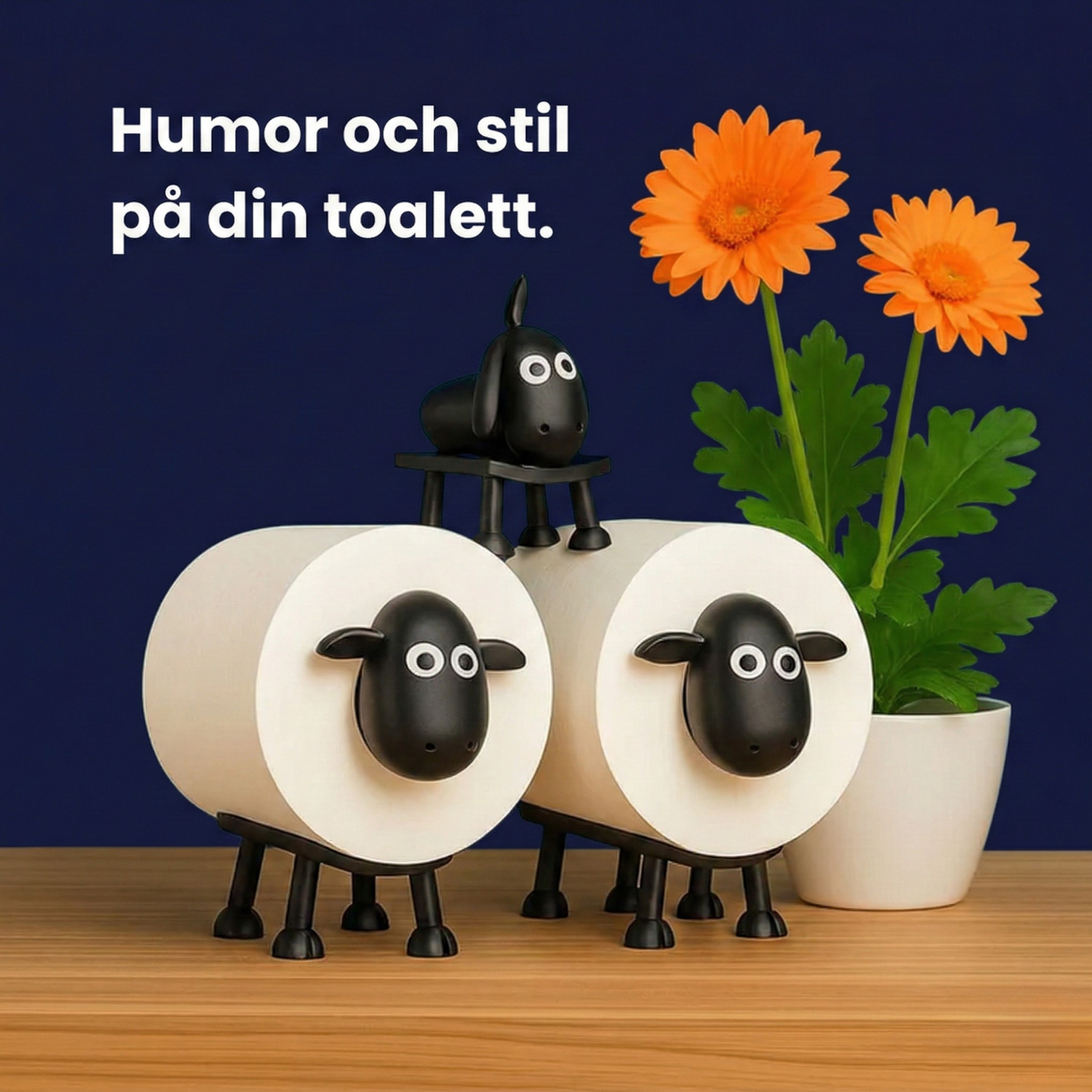 FårRulle | En får-rolig twist på toaletten