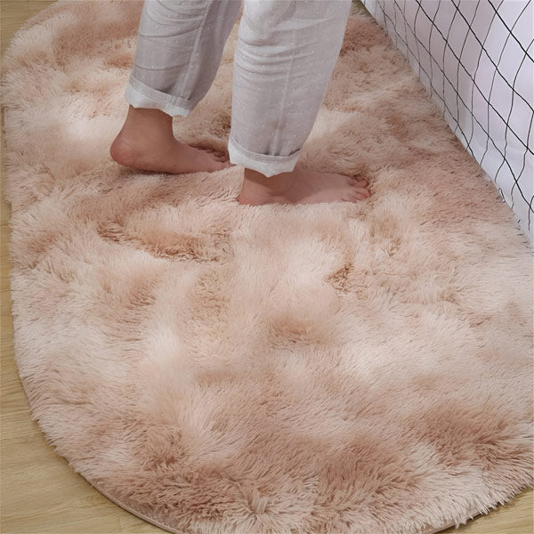 Mjuk och fluffig matta med halkskydd | CozyCloud