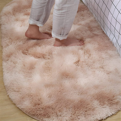 Mjuk och fluffig matta med halkskydd | CozyCloud