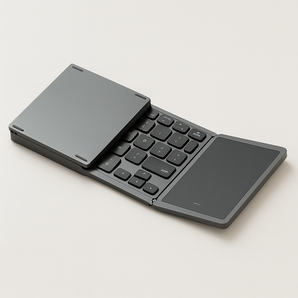 ThreeFold | Allt i ett vikbart tangentbord med touchpad.