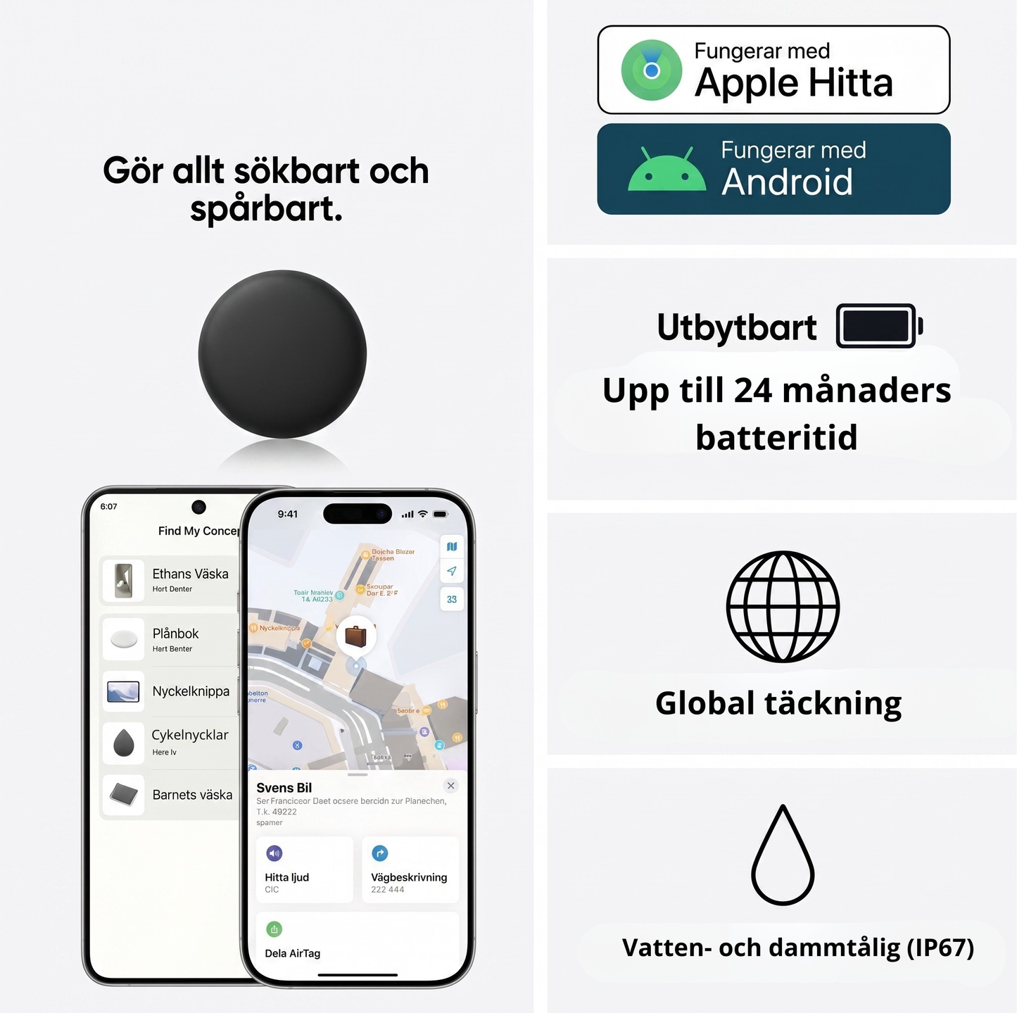 GPS-spårare | Realtidsspårning utan abonnemang