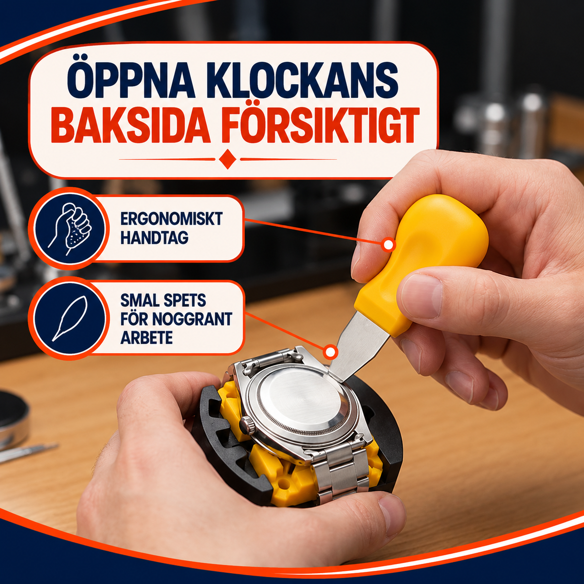 Verktygssats för klockreparation | UrFix