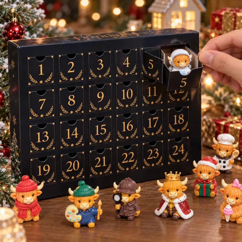 Julkalender med 24 söta höglandskor | JulKo